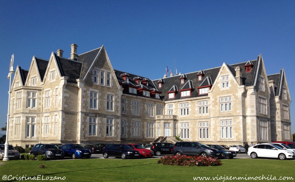 Exterior del Palacio de la Magdalena. Santander, Cantabria