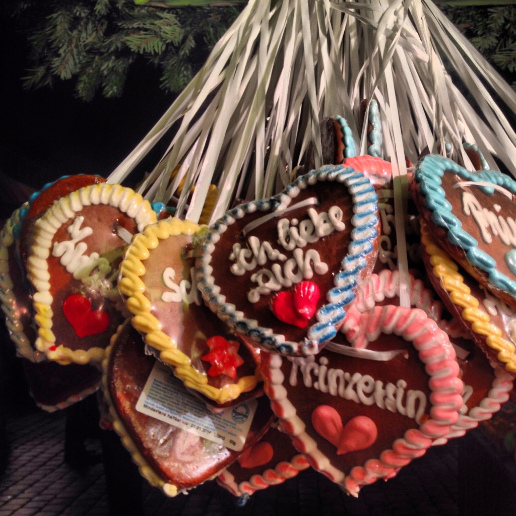 Lebkuchenherz. Galletas típicas de Alemania