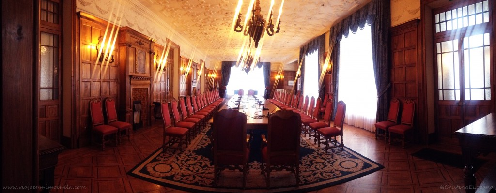 Comedor de Gala. Palacio de la Magdalena por dentro. Santander, Cantabria