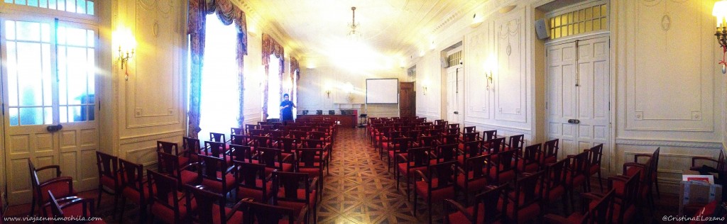 Salón de Baile. Palacio de la Magdalena por dentro. Santander, Cantabria