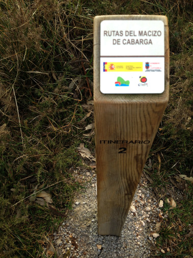 Estado de los itinerarios de Peña Cabarga, comienzo (Cantabria)