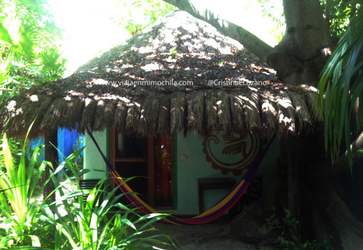 Bungalow de la Posada Ecológica Dos Ceibas (Tulúm. Quintana Roo, México)