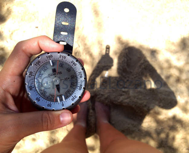 Buscando el norte en Koh Tao