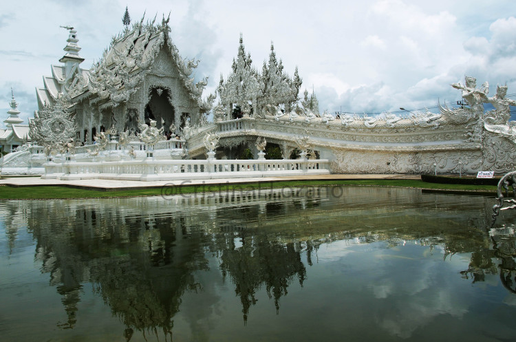 Templo Blanco de Chiang Rai, Tailandia