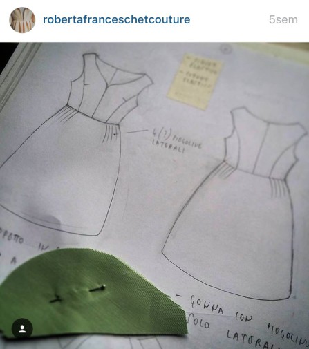 Septimo vestido de #robertafranceschetcouturecollection