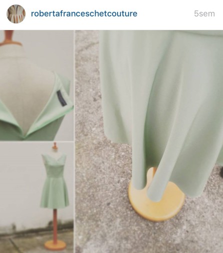 Septimo vestido de #robertafranceschetcouturecollection