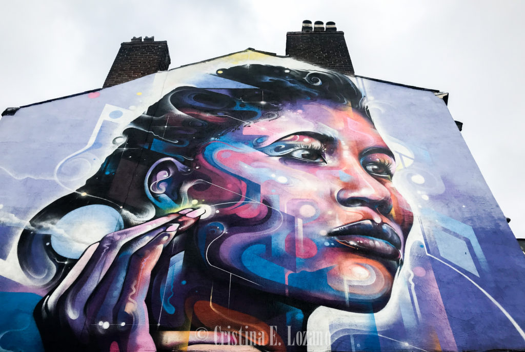 Qué ver y que hacer en Liverpool gratis. Graffitis chulos de Liverpool. Urban Art y murales para Instagram en Iglaterra